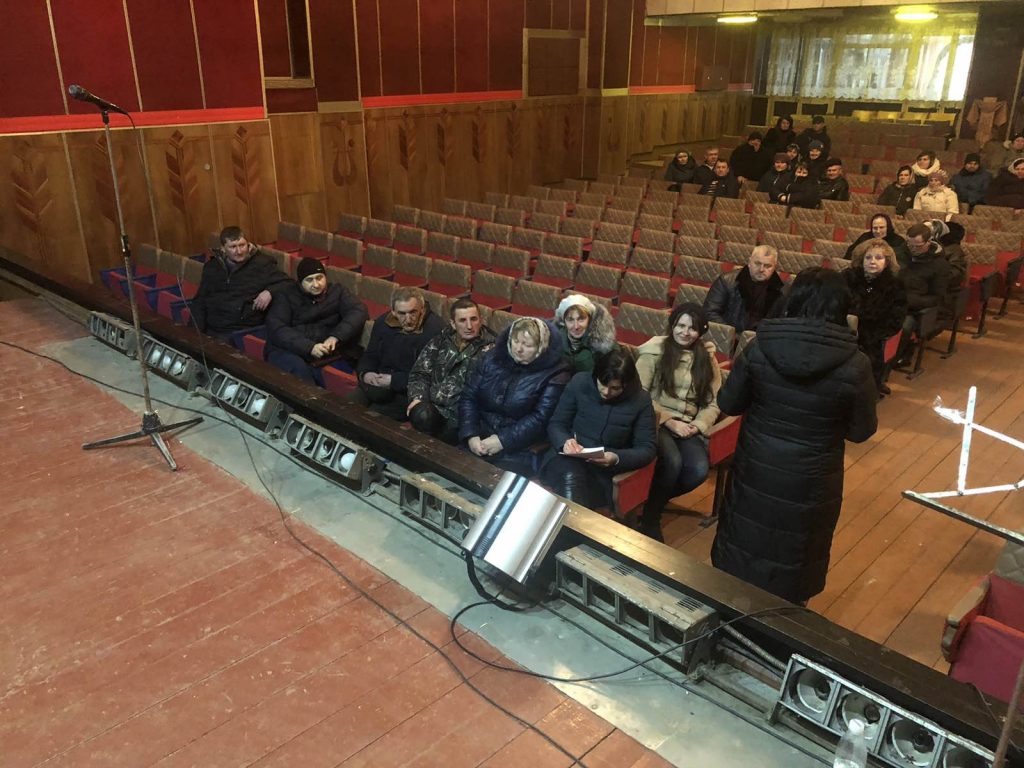 Зустріч керівництва райдержадміністрації з жителями села Стара Чортория