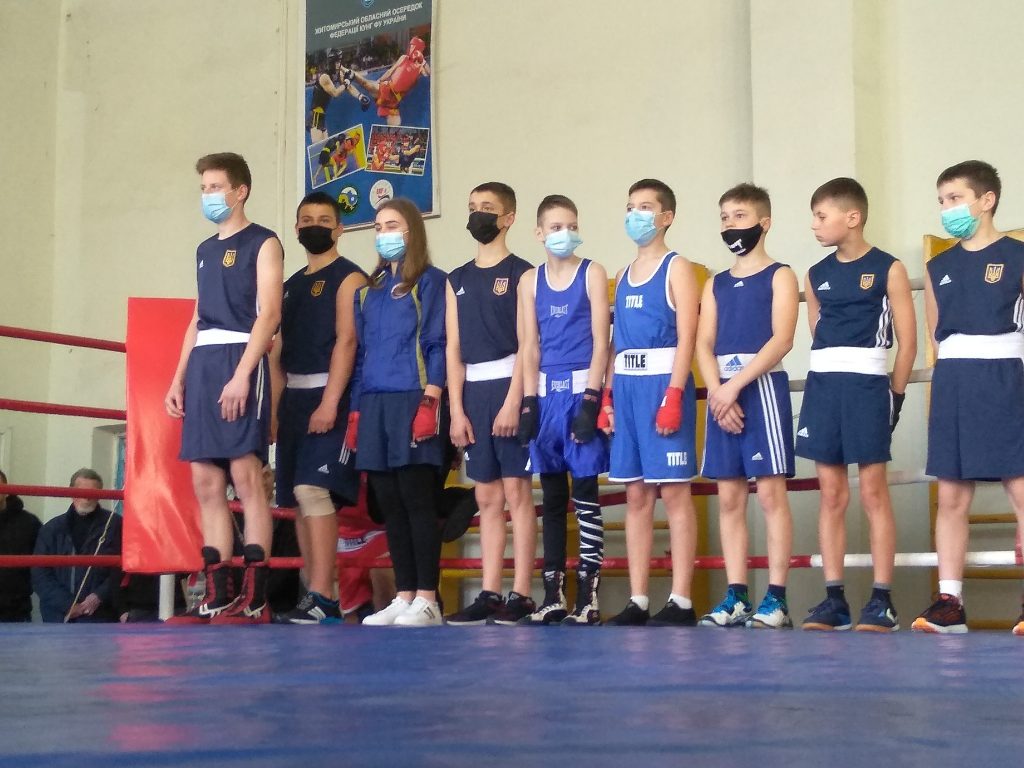 Спортсмени з Любара взяли участь в обласному чемпіонаті з боксу