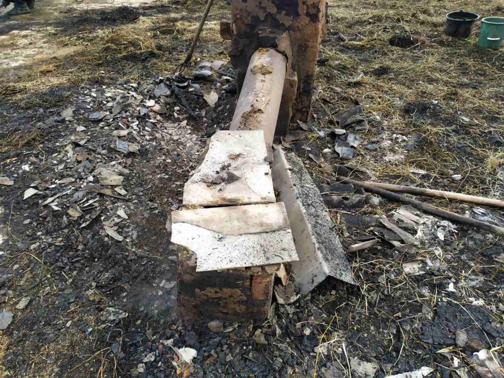 На 8 березня в Любарському районі ледь не згорів жилий будинок