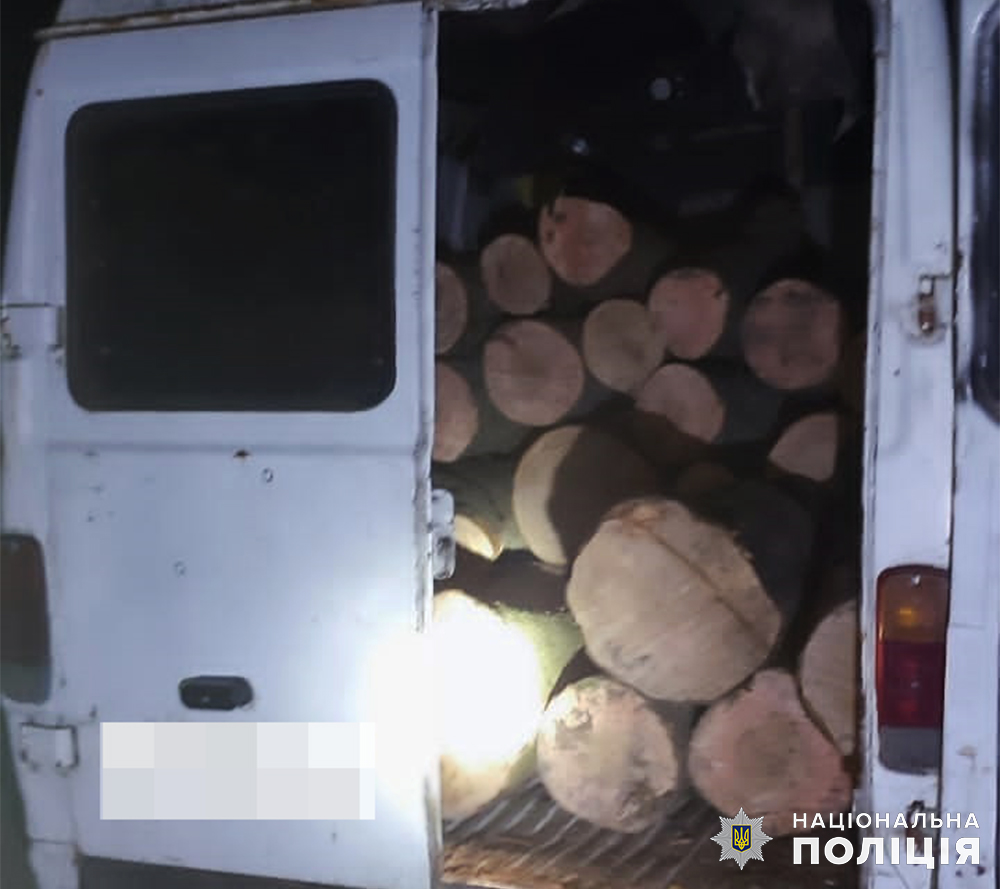 Любарські поліцейські перевіряють законність перевезення деревини