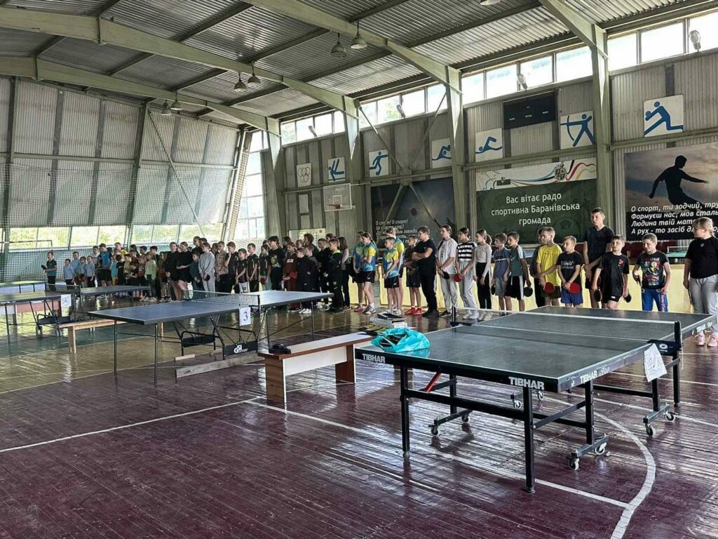 У Баранівці відбувся Чемпіонат Житомирської області з настільного тенісу «Cadet-Open»