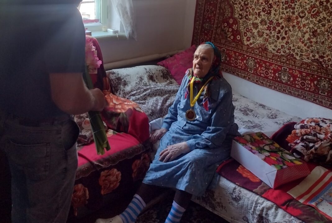 100 років відзначила Палажка Калініна із села Мотовилівка