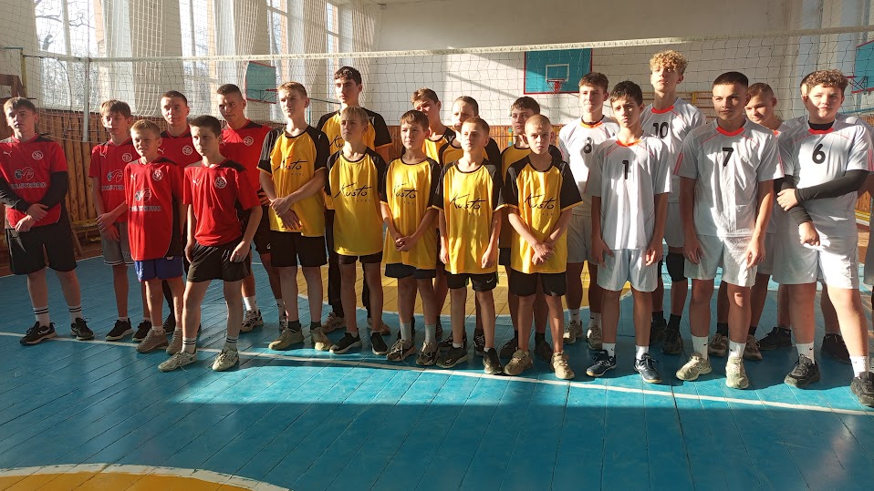 Змагання з волейболу серед хлопців «Пліч-о-пліч: Всеукраїнські шкільні ліги»
