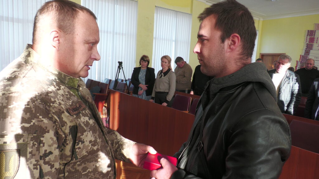 Полеглих воїнів вшанували (посмертно) орденами «Хрест Героя»