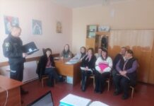 Дільничний офіцер Любарщини звітував перед громадою Дільничний офіцер Любарщини звітував перед громадою